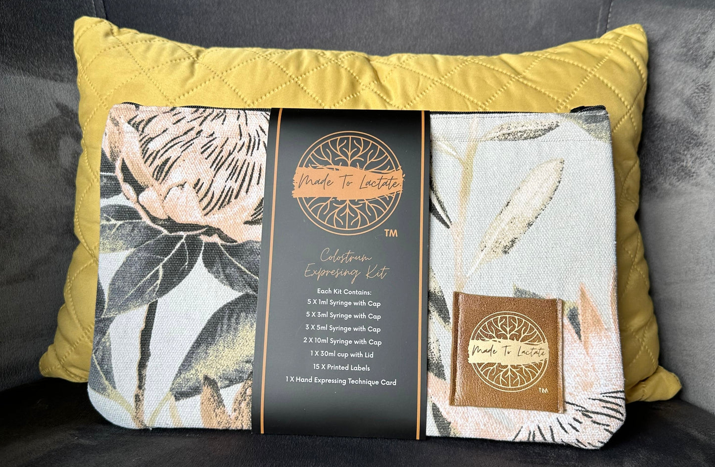 Colostrum Collection Kits - Protea Print