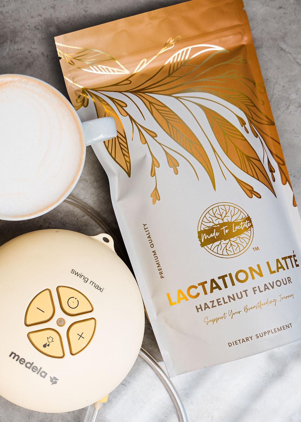 Enhanced Lactation Hazelnut Latté