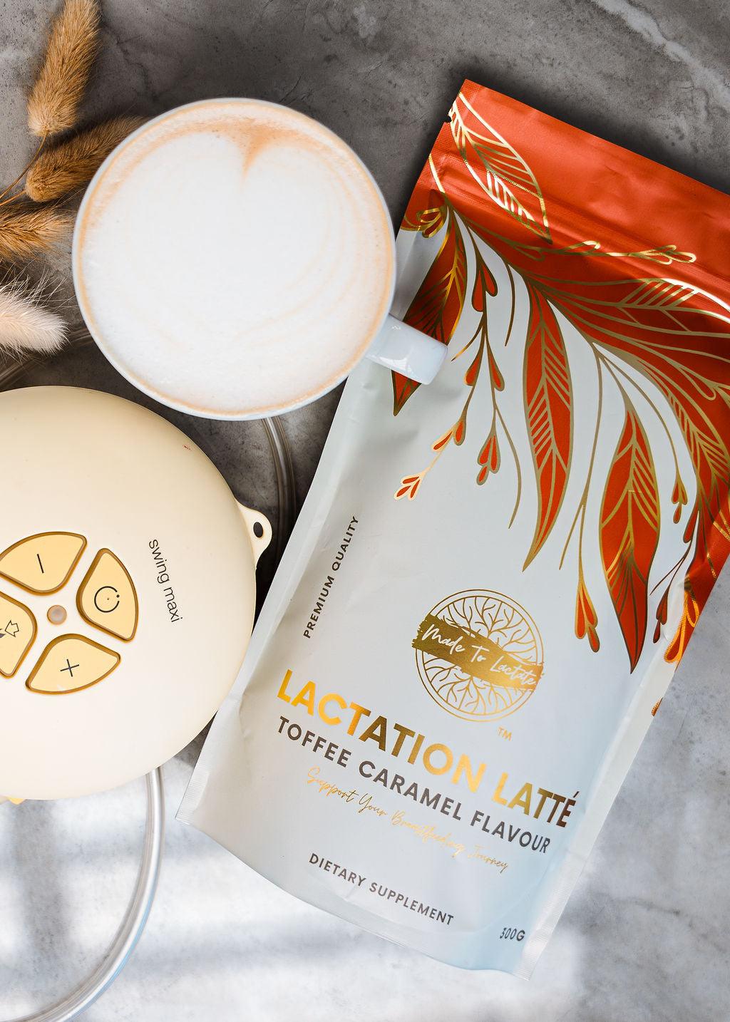 Enhanced Lactation Toffee Caramel Latté