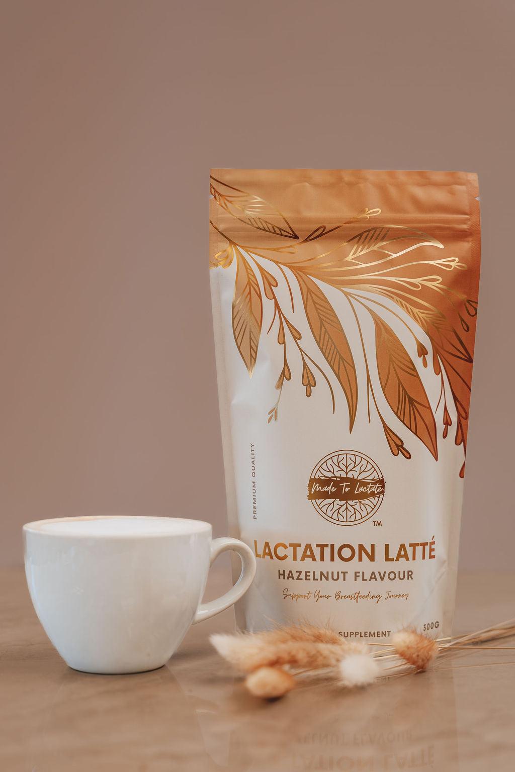 Enhanced Lactation Hazelnut Latté