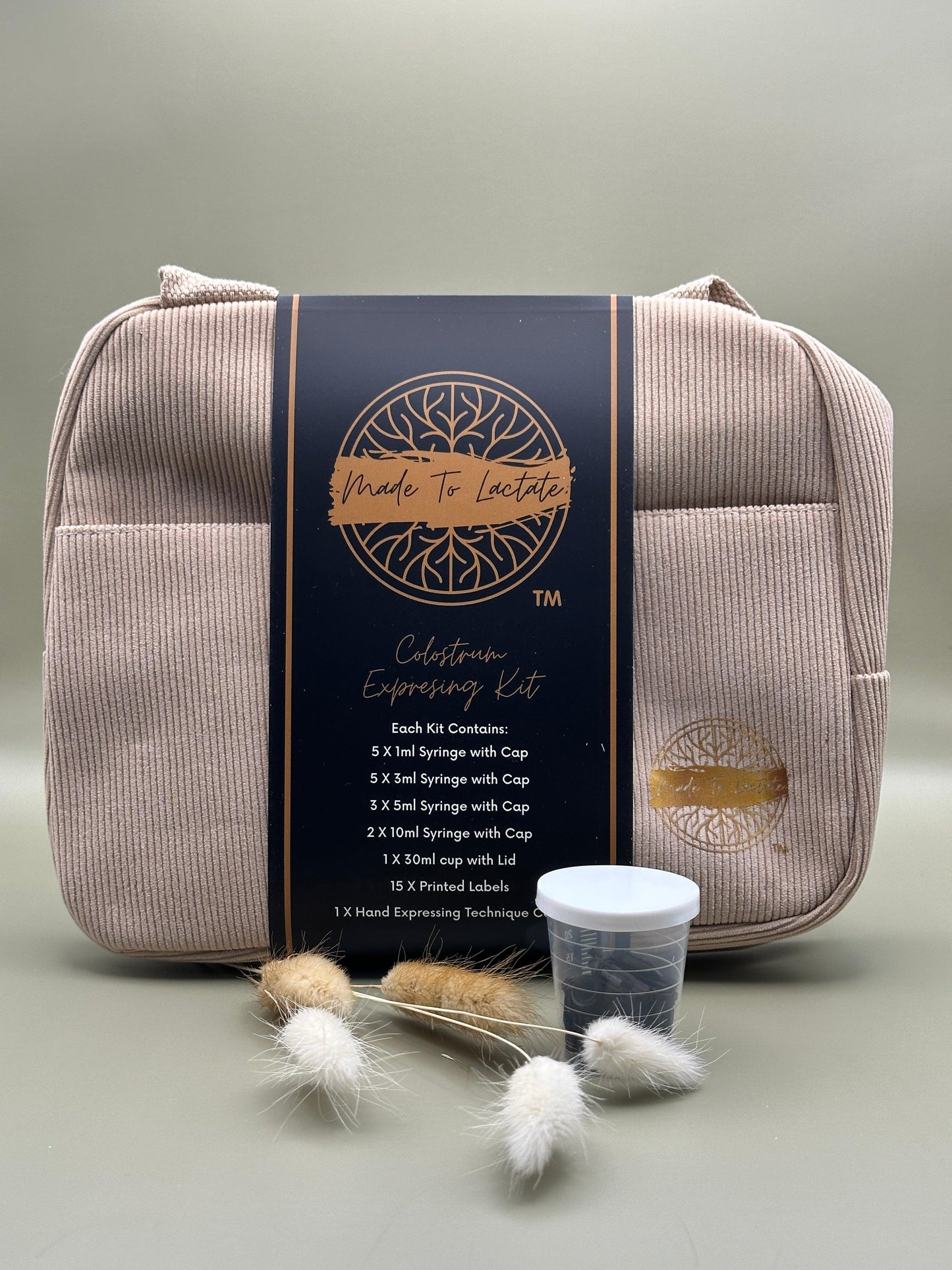 Colostrum Collection Kits - Beige