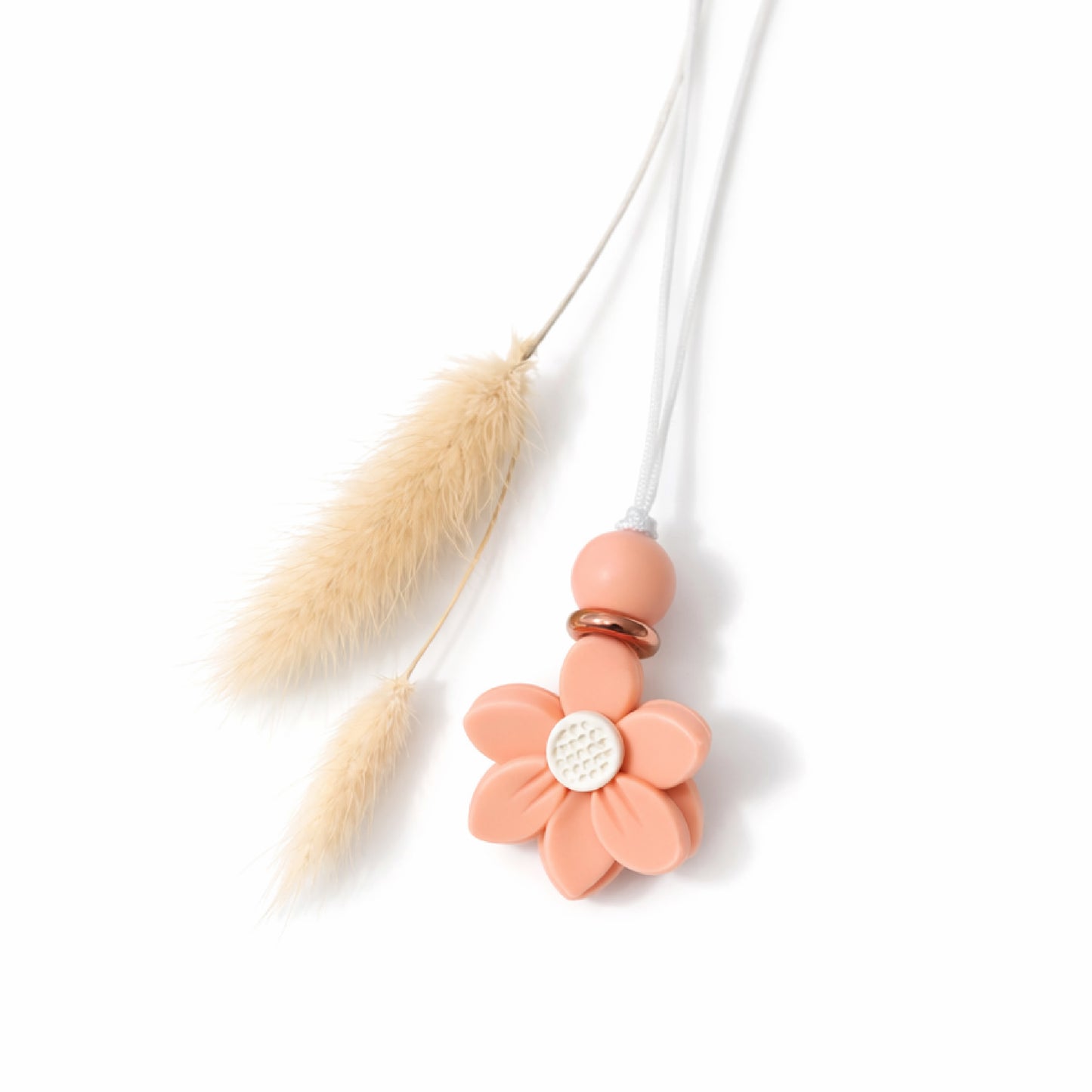 Half Petal Flower Breastfeeding Necklace