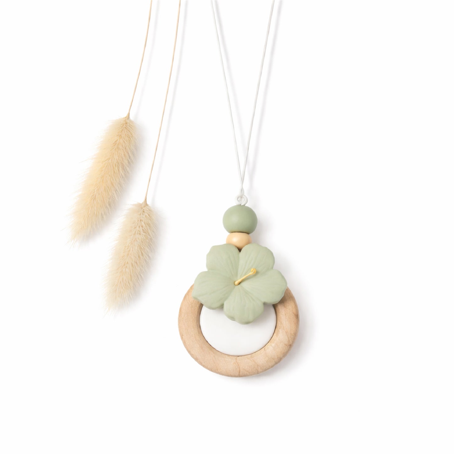 Hibiscus Flower Breastfeeding Necklace