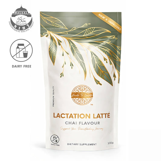 Dairy-Free Enhanced Lactation Chai Latté