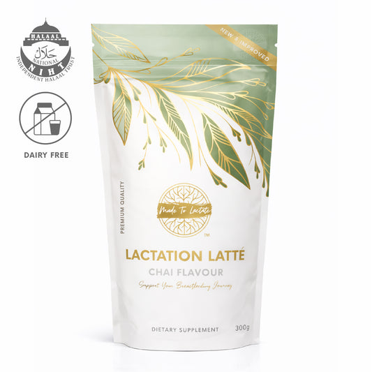 Dairy-Free Enhanced Lactation Chai Latté