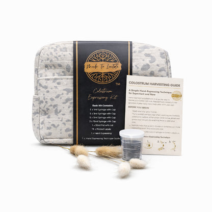 Colostrum Collection Kits - Leopard Print