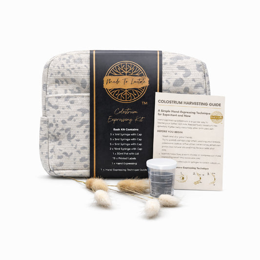 Colostrum Collection Kits - Leopard Print