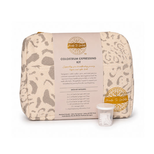 Colostrum Collection Kits - Leopard Print