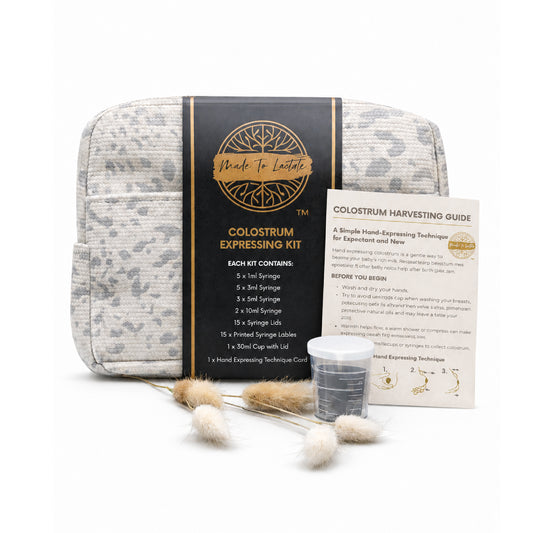 Colostrum Collection Kits - Leopard Print