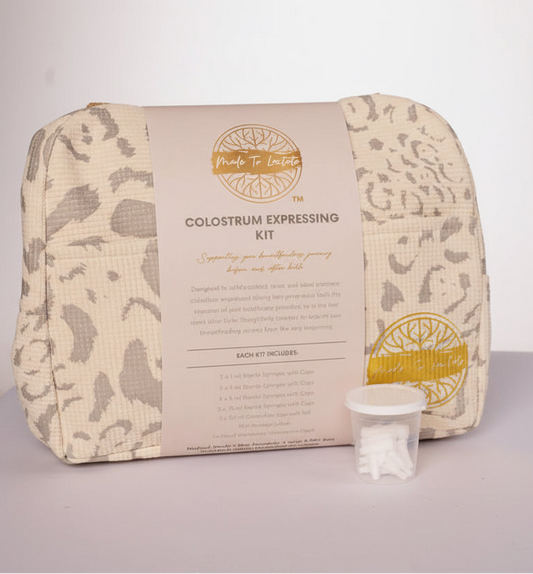 Colostrum Collection Kits - Leopard Print