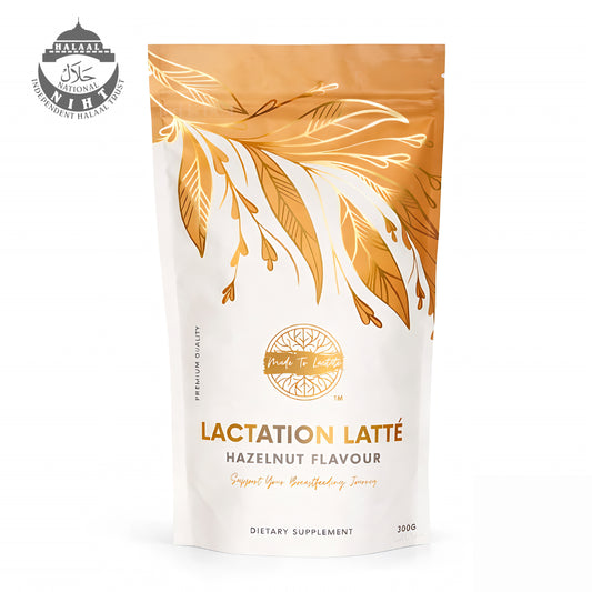 Enhanced Lactation Hazelnut Latté