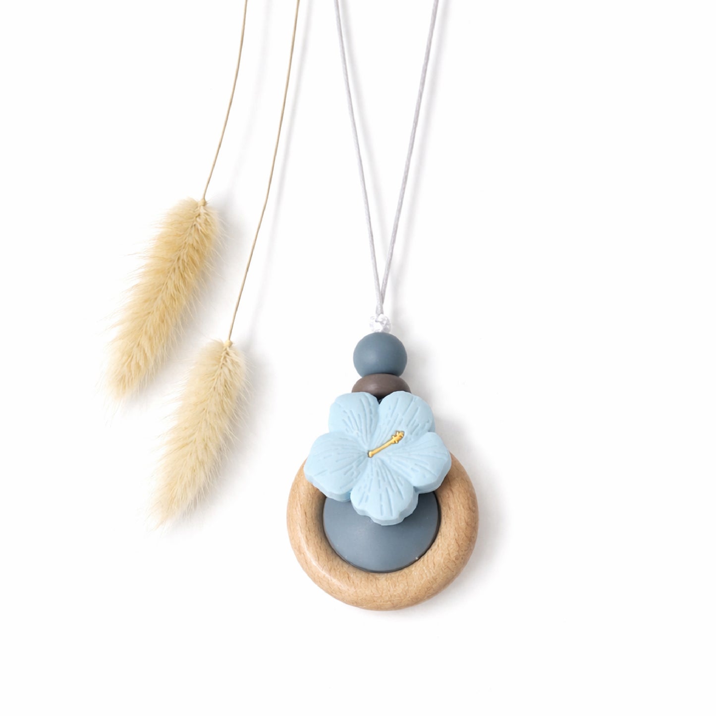 Hibiscus Flower Breastfeeding Necklace