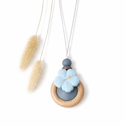 Hibiscus Flower Breastfeeding Necklace