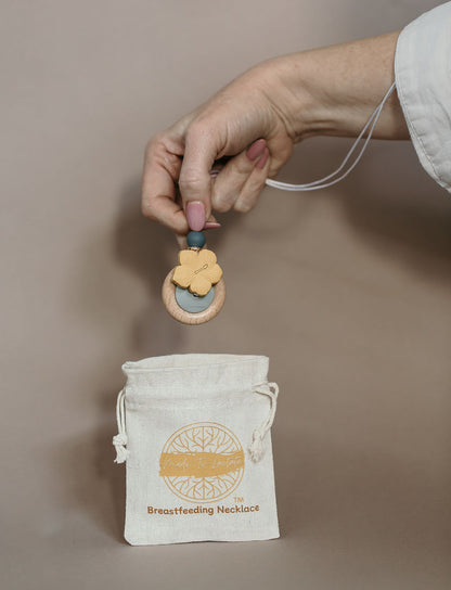 Hibiscus Flower Breastfeeding Necklace