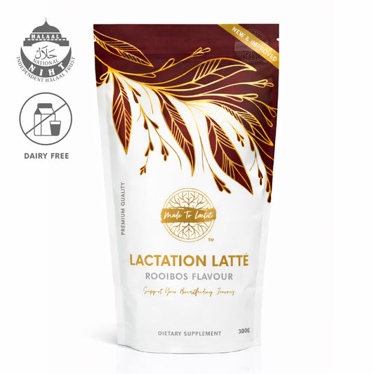 Dairy-Free Enhanced Lactation Rooibos Latte