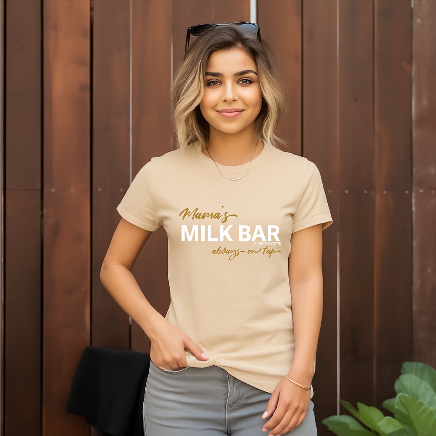 Mama’s Milk Bar Nursing T-Shirt